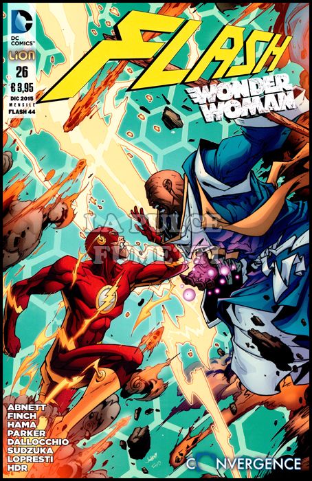 FLASH #    44 - FLASH/WONDER WOMAN  26 - CONVERGENCE